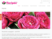 Tablet Screenshot of floripac.com